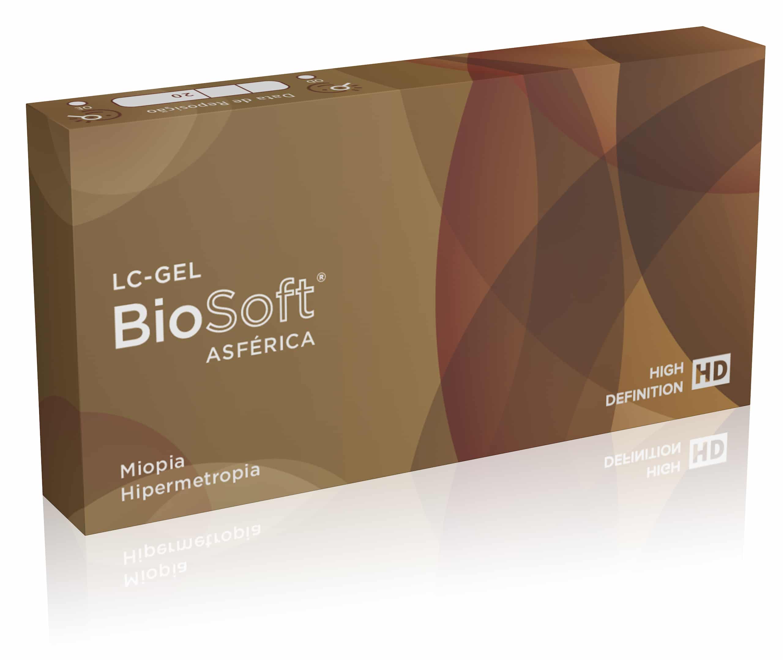 Lentes de contato Biosoft Asférica