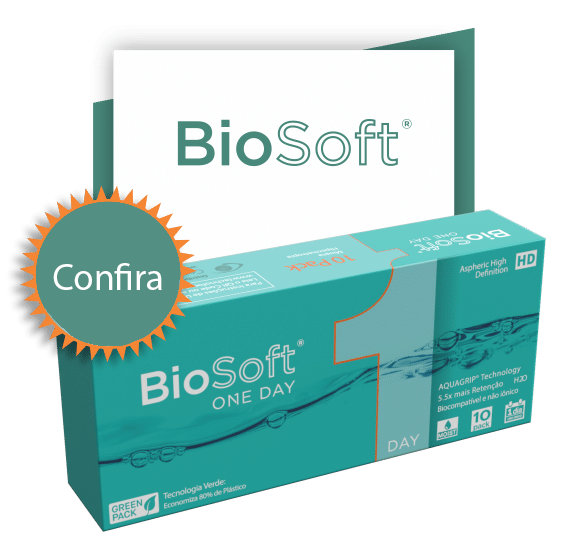Lentes de contato Biosoft 1 Day